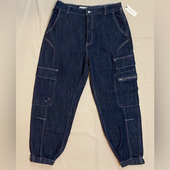 Anthropologie Pilcro Seamed Sport Cargo Jean  NWT - Picture 4 of 14